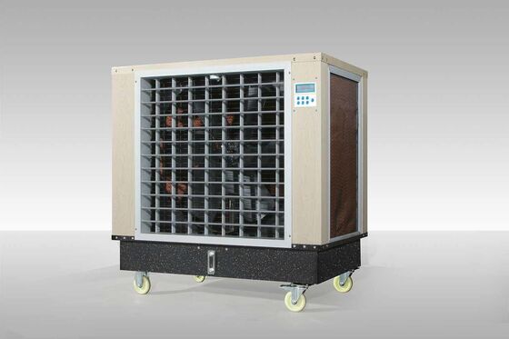 Het Roestvrije staallucht Koelere 85Kg Movale van de koffiewinkel met Wiel het Lopen