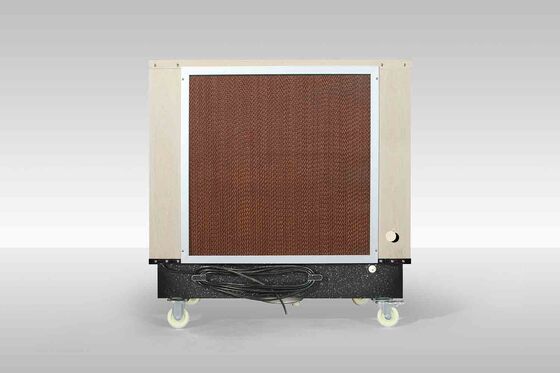 Het Roestvrije staallucht Koelere 85Kg Movale van de koffiewinkel met Wiel het Lopen