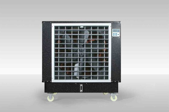 0.37kw de mobiele Verdampings Koelere Koeler van de het Roestvrije staallucht van 120L Zwarte voor Workshop