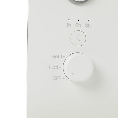 8.5m/s draagbare Klerendroger, 1200W-de Ventilator Ruimteverwarmer van de Tijdopnemercontrole