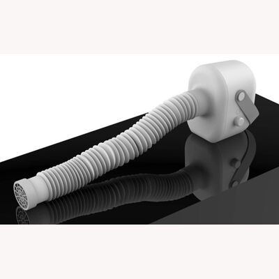 Draagbare Elektrische Ruimteverwarmer 600W 1200W PTC Ruimte over Afgesneden Heater Tip